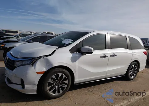 2022 Honda Odyssey Ex-L z USA, uszkodzony, nr VIN 5FNRL6H79NB044543